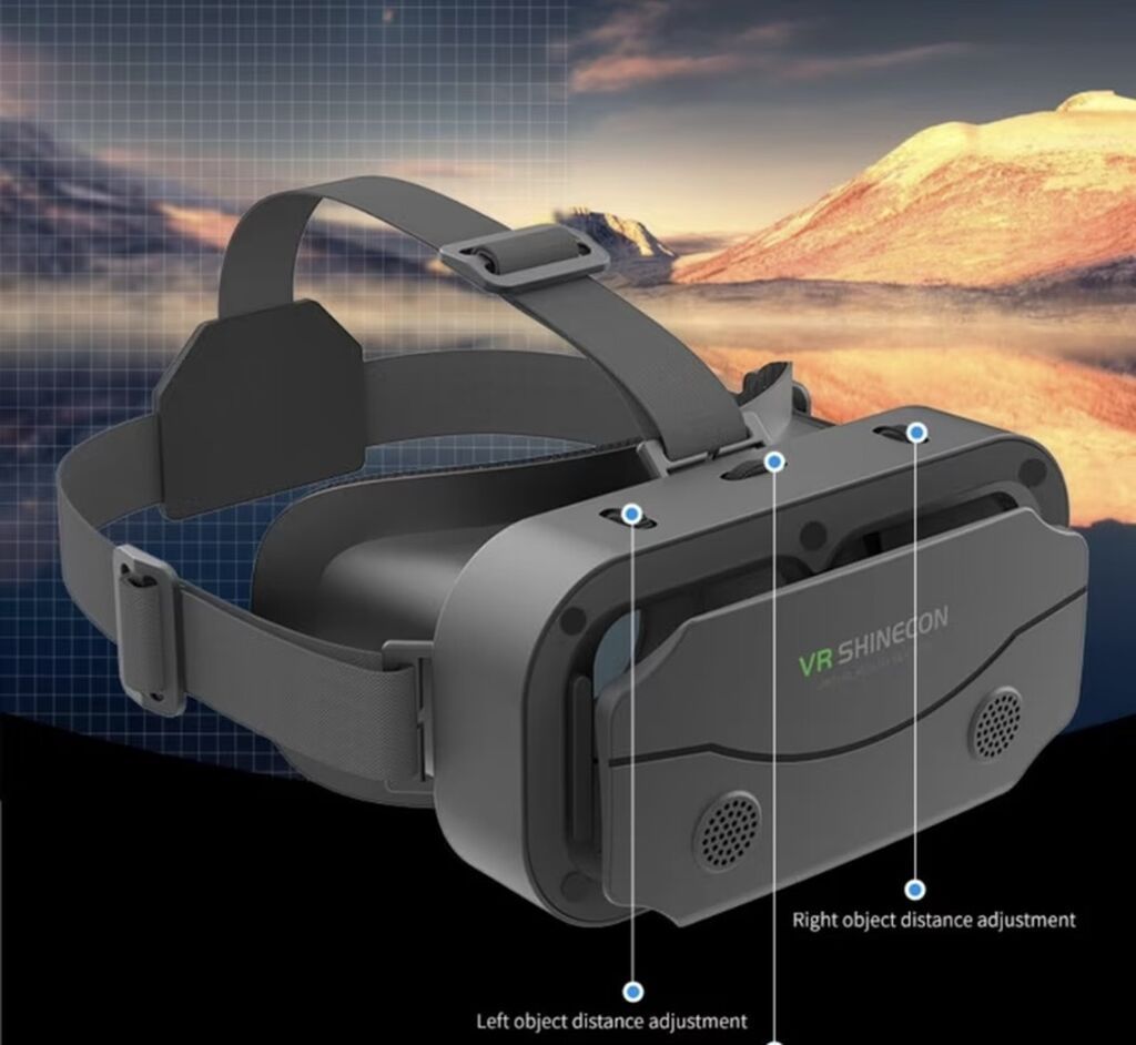 VR SHINECON virtual reallıq eynəyi Bir başa online mağazadan satışdır — Elektronika, Masazır (8)