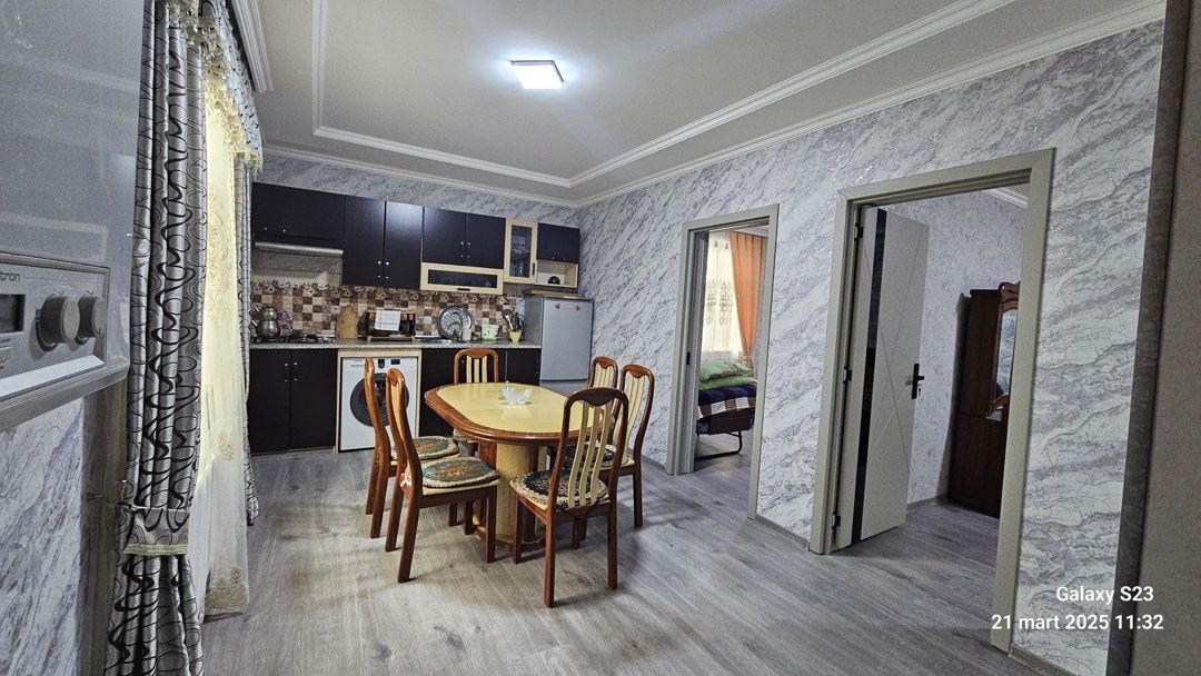 İcarəyə verilir 2 otaqlı həyət evi/bağ evi 50 m² — Ev, villa, Qəbələ
