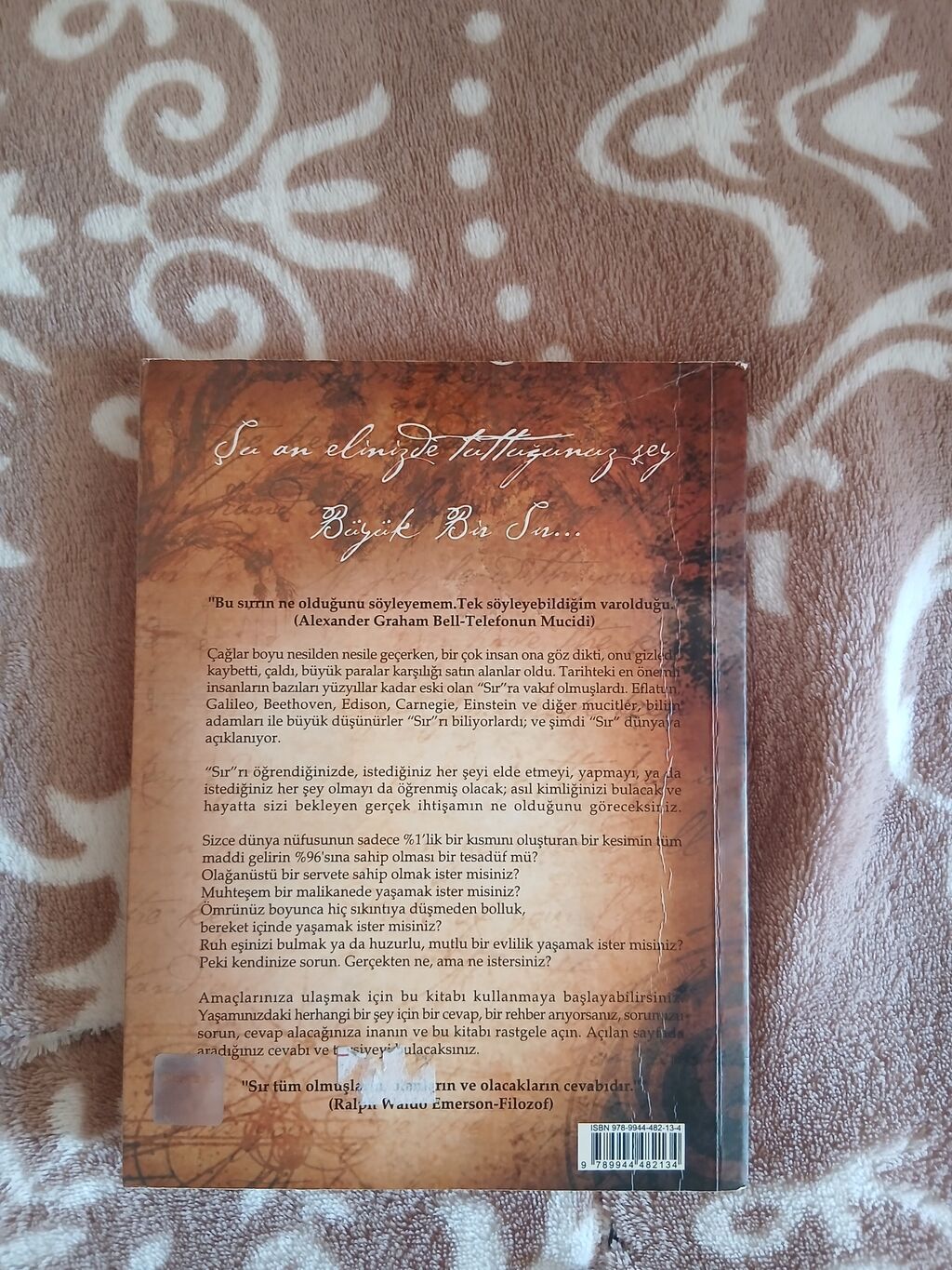 Rhonda Byrne – The Secret (Kitab) - Janr: Özünükəşf və motivasiya - — Kitablar və jurnallar, Bakı (3)