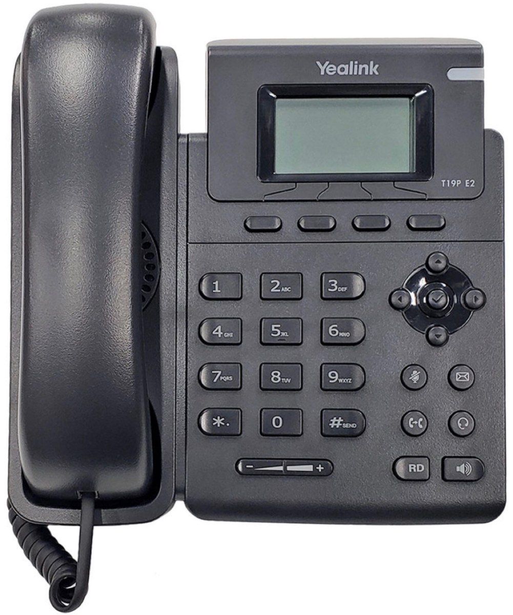 İp telefon Yealink T19PE2 — Şəbəkə və server avadanlığı, Bakı (2)