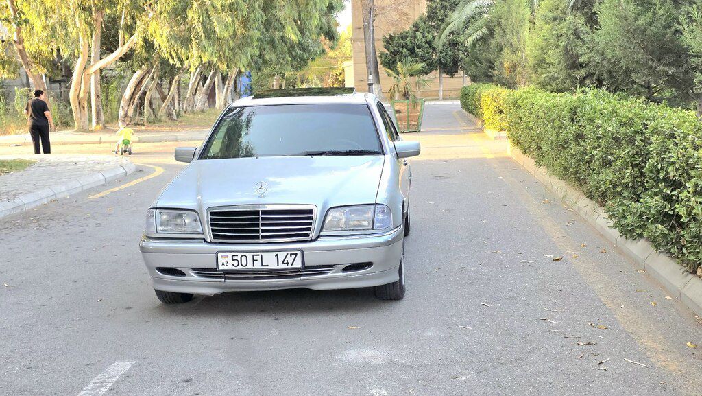 Mercedes C 200, 2.0 L, 1998 il, 354 866 km — Avtomobillər, Sumqayıt (6)