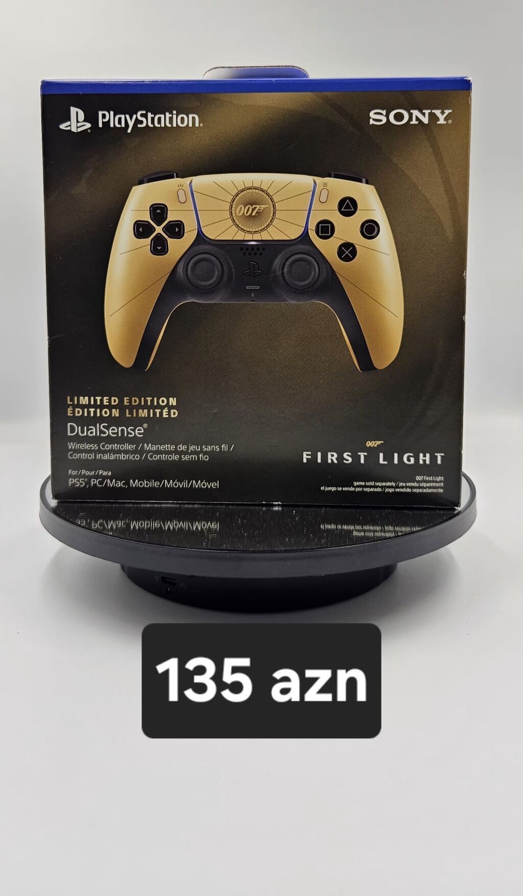 PlayStation DualSense Limited Edition "007 First Light" + Gotham Knights (PS5) - 1