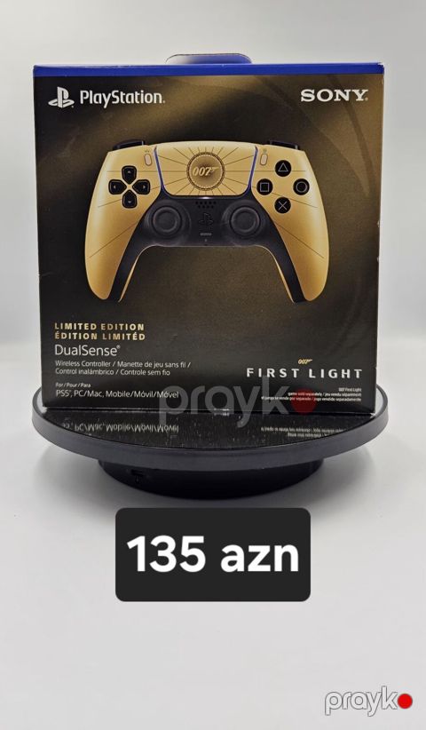 PlayStation DualSense Limited Edition "007 First Light" + Gotham Knights (PS5)
