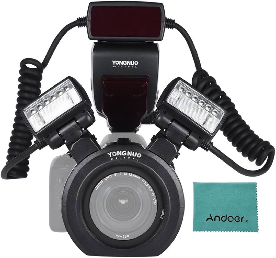 Twin fləş "Yongnuo YN-24EX TTL Macro Flash" — Elektronika, Bakı (4)