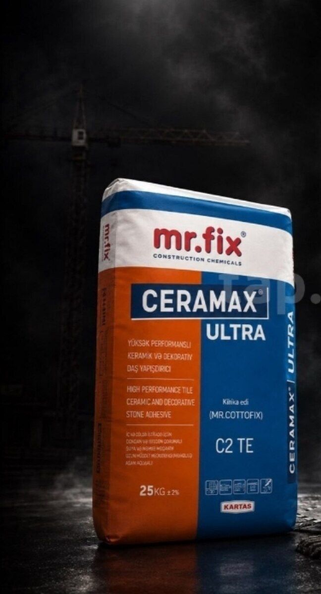 Mr.Fix standart vs Mr.Fix ultra mata. yapışdırıcı — Mallar, Bakı