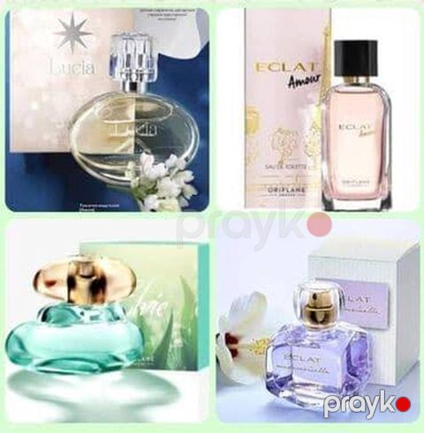 Lucia,Eclat Amore, Elvie,Еclat mademoaselle qadin etirleri 50 ml. Her