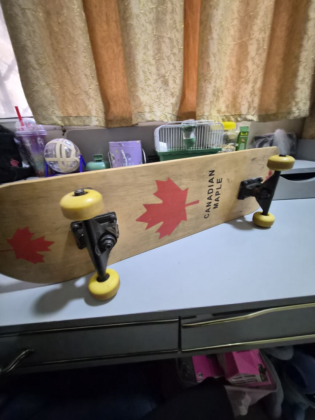 Skateboard – Canadian Maple gövdəli - Gövdə: 7 qat Kanada ağcaqayını — Skeytbordlar, Masazır (2)