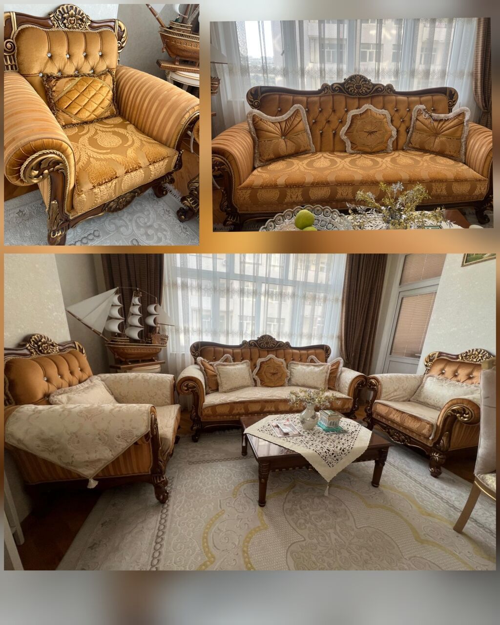 880₼ divan desti Turkiyə istehsalıdır baha alınıb 1il işlənməyib təmiz — Mebel, Mehdiabad