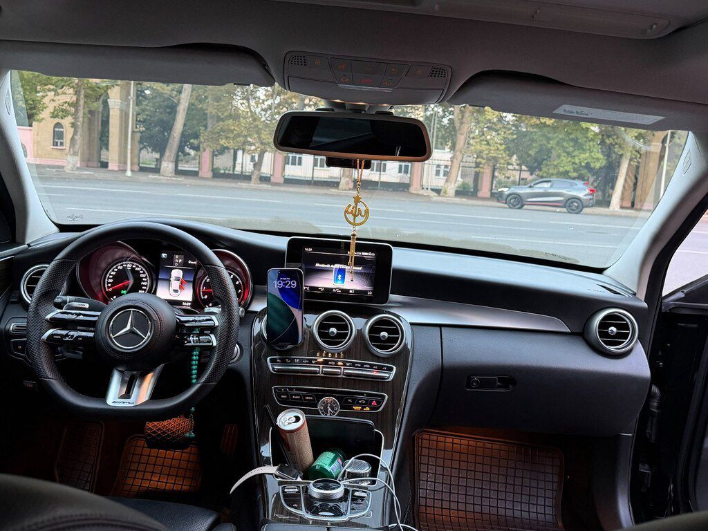 Mercedes C 300, 2.0 L, 2017 il, 176 678 km — Avtomobillər, Mingəçevir (3)