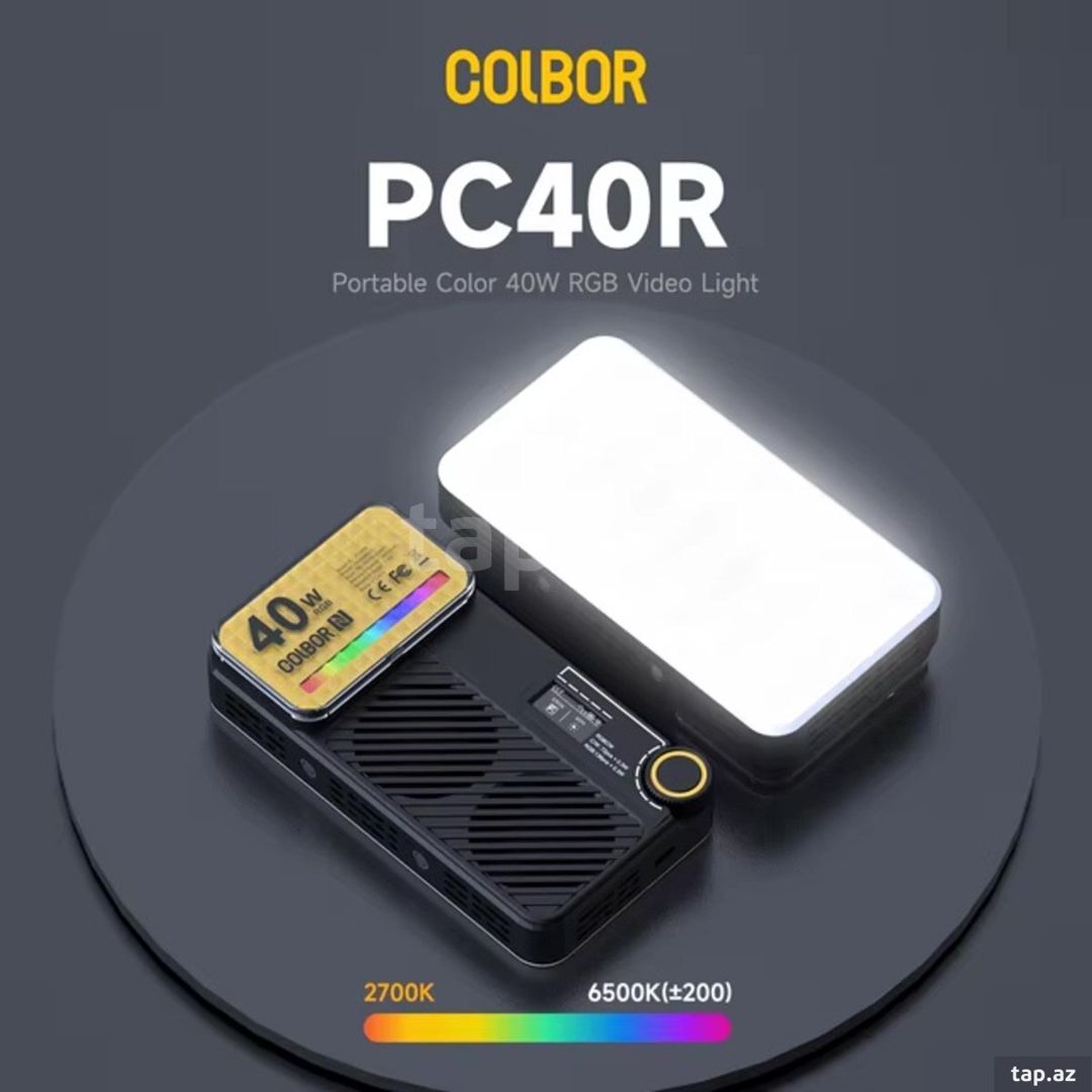 "Colbor PC40R" 40W RGB LED panel — Elektronika, Bakı (2)
