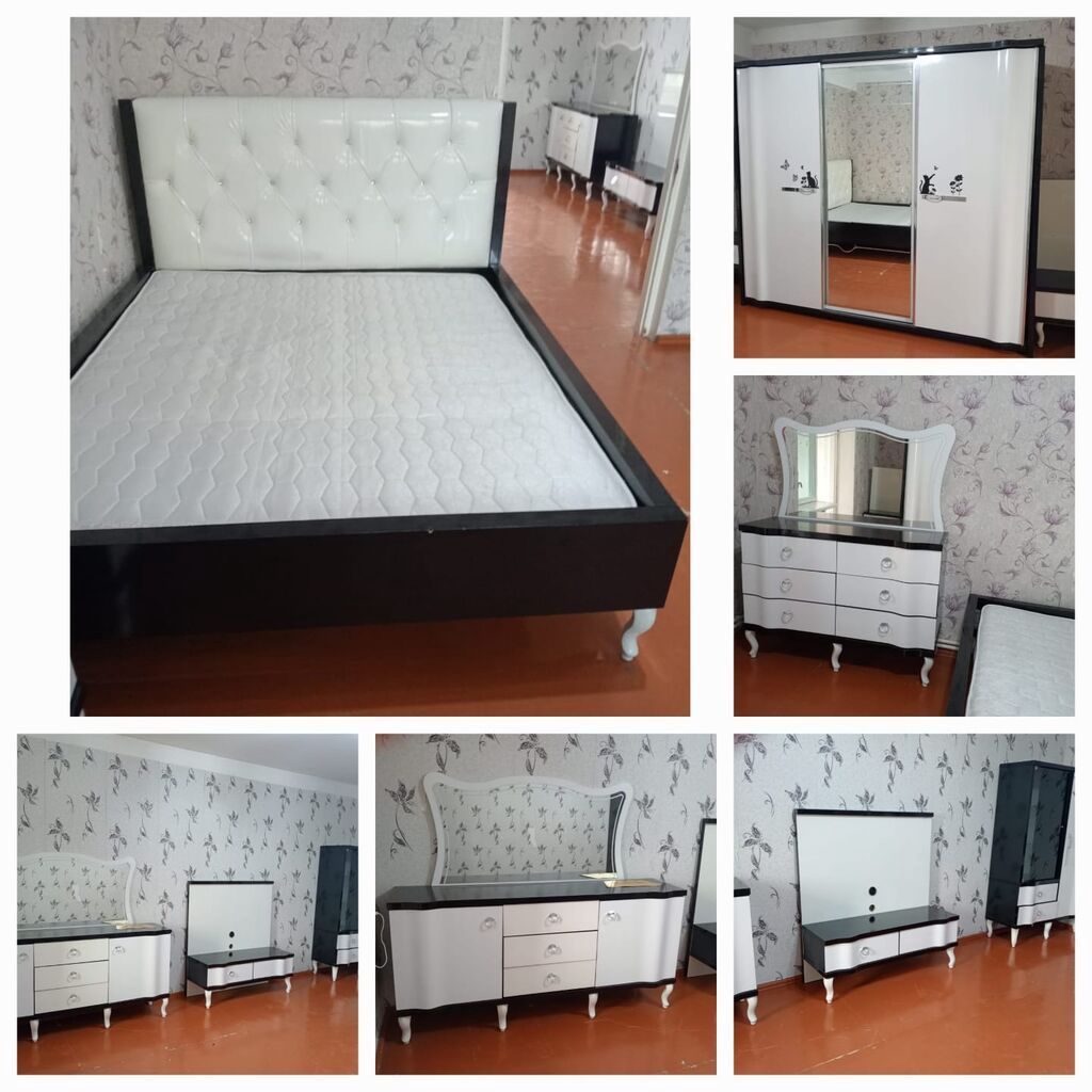 TÜRKİYƏ İSTEHSALI YATAQ + QONAQ MEBEL DƏSTİ - Komplekt tərkibi: •