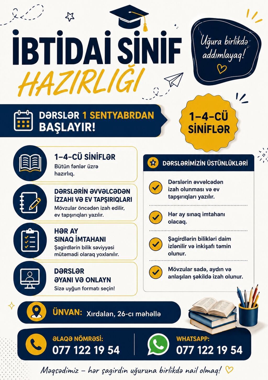 Məktəbəqədər və ibtidai sinif hazırlığı, Azərbaycan dili