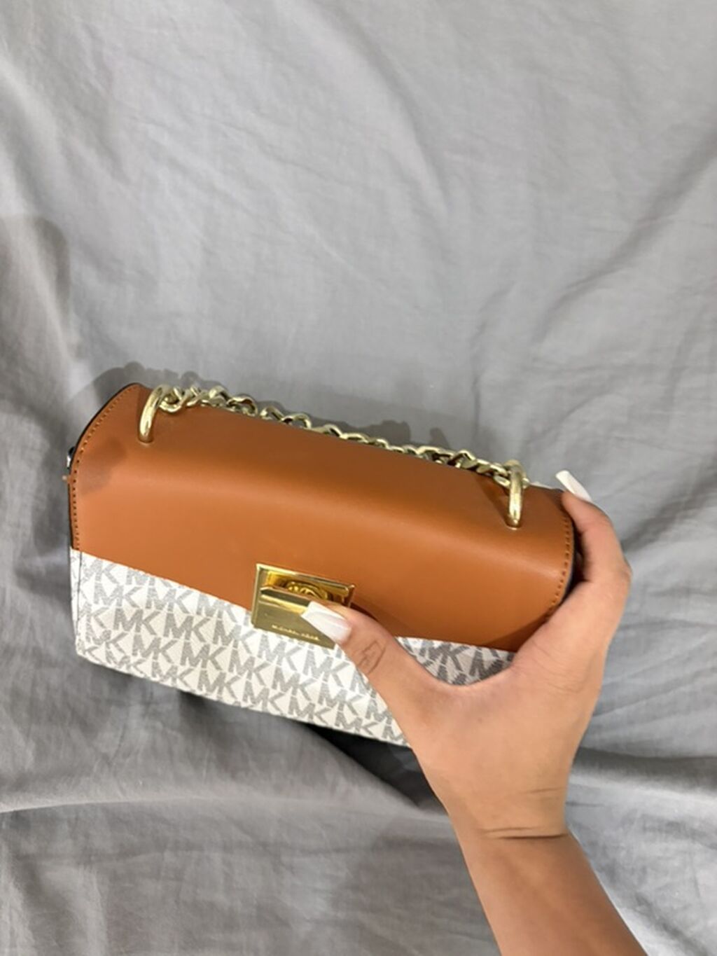 Michael Kors qadın çantası - Model: MK monoqramlı çiyin/əl çantası - — Çantalar, Bakı (2)