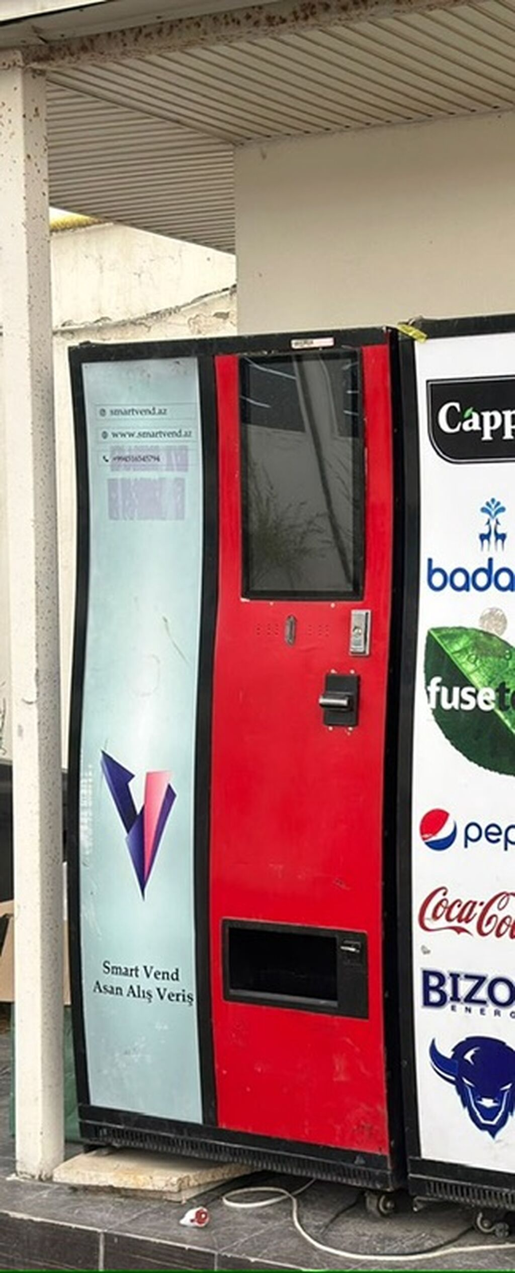 Snack və içki satışı vending aparatı - Smart Vend Asan Alış Veriş