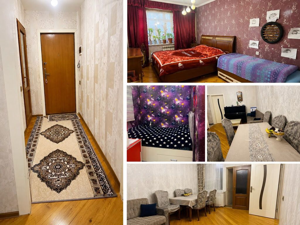 2 otaqdan 3 otağa düzəldilmiş, tam təmirli və tam əşyalı mənzil kirayə — Daşınmaz əmlak, Bakı (5)