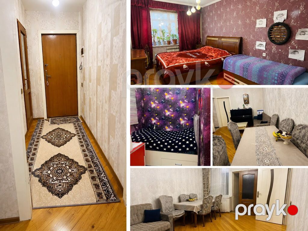 2 otaqdan 3 otağa düzəldilmiş, tam təmirli və tam əşyalı mənzil kirayə — Daşınmaz əmlak, Bakı (5)
