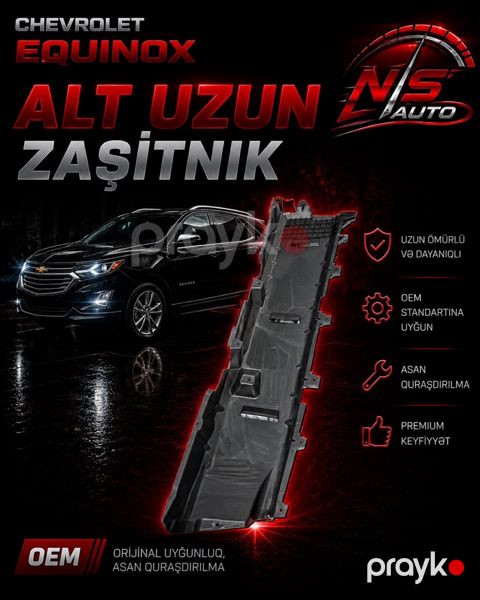 Chevrolet Equinox alt qoruyucusu