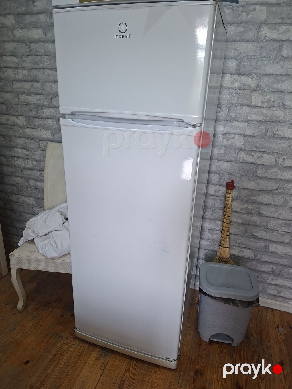 İşlənmiş 2 qapılı Indesit Soyuducu Satılır, rəng - Ağ — Soyuducular, Digah (2)