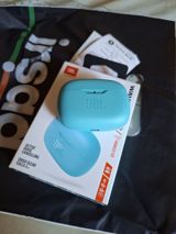 İşlənmiş Simsiz (Bluetooth) Qulaqcıqlar, JBL, rəng - Mavi — Qulaqcıqlar