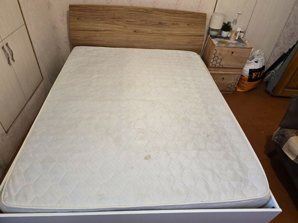 İşlənmiş, İkinəfərlik çarpayı, Bazasız, Matrassız, Siyirməsiz — Mebel, Bakı (6)