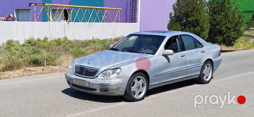 Mercedes S 320, 3.2 L, 2000 il, 201 500 km — Avtomobillər, Bakı (4)