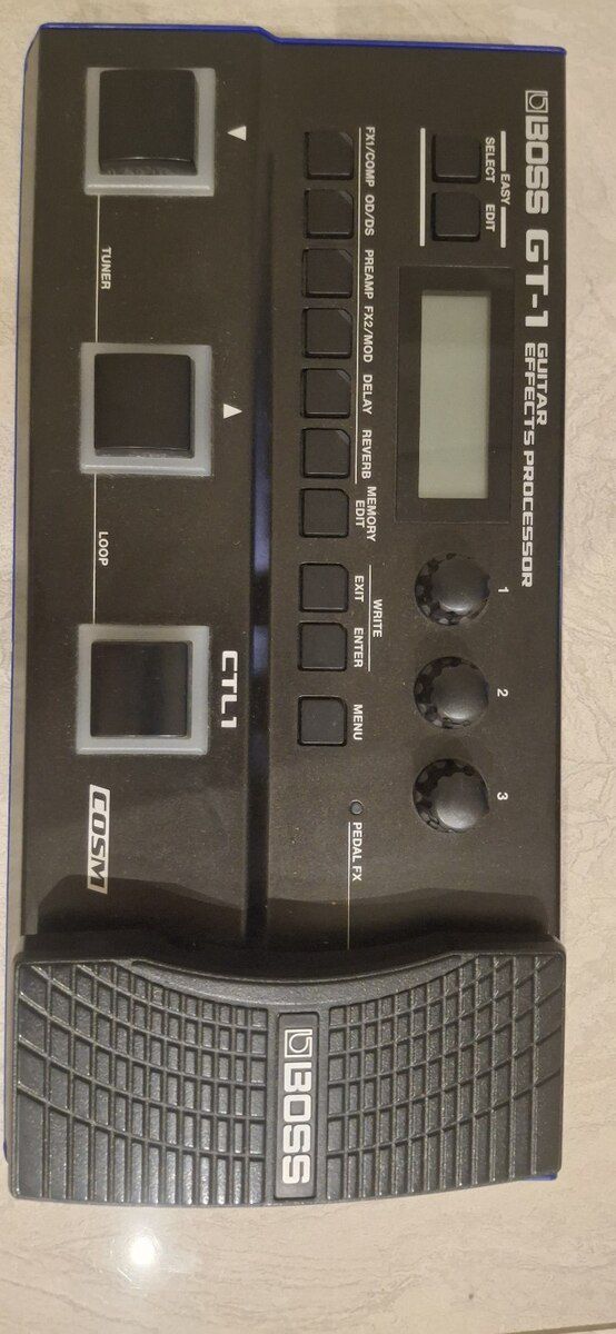 Boss GT-1 gitara prosessoru — Musiqiə alətləri, Bakı (2)