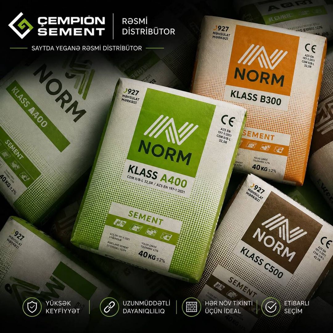 Sement NORM — Mallar, Bakı