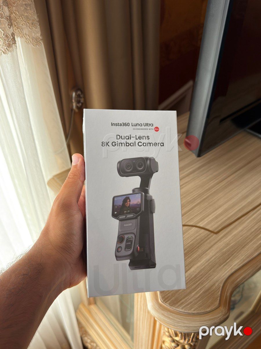 Insta360 Luna Ultra — Səs texnikası, Bakı (3)