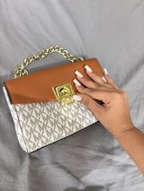Michael Kors qadın çantası - Model: MK loqolu çiyin/əl çantası - — Çantalar