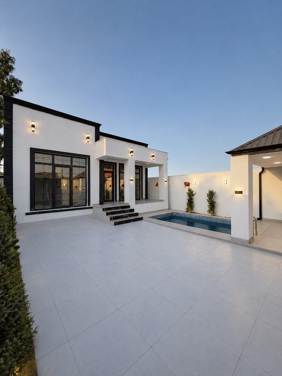 Satılır 4 otaqlı həyət evi/bağ evi 110 m² — Ev, villa, Bakı (2)