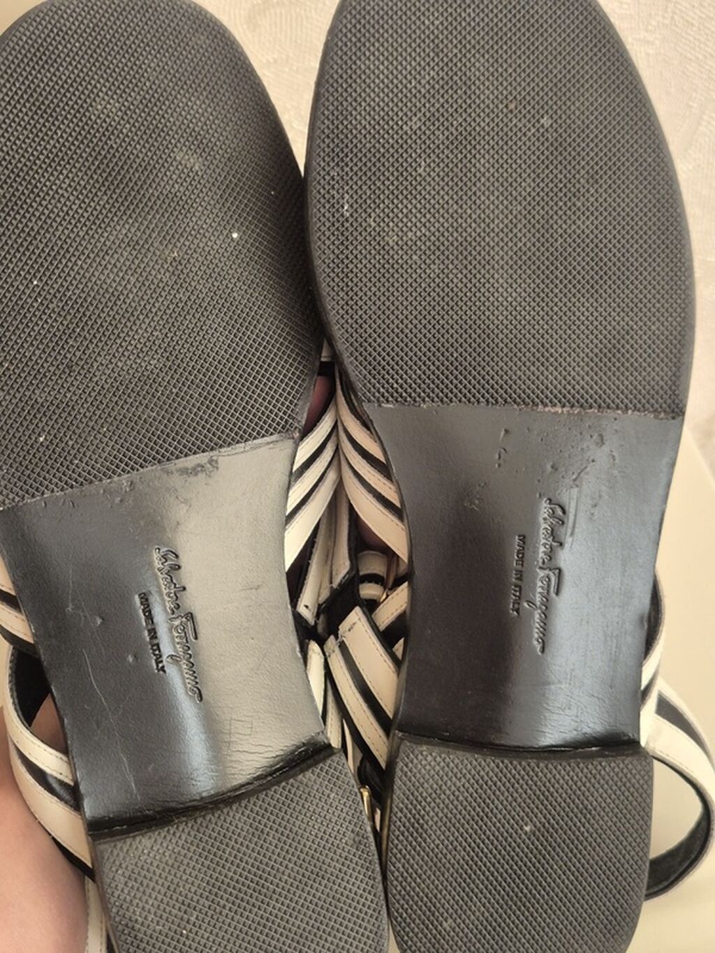 Oginal Salvatore Ferragamo dəri sandal — Şəxsi əşyalar, Bakı (4)