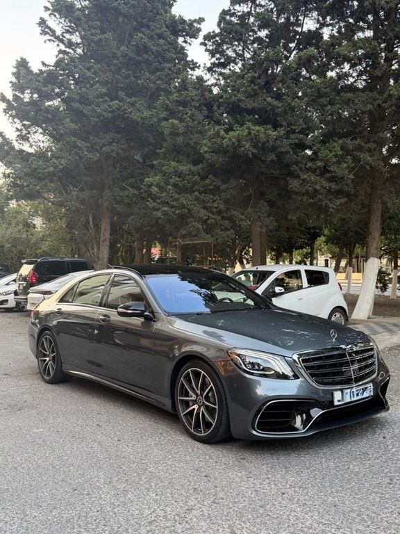 Mercedes S 450, 3.0 L, 2018 il, 175 000 km — Avtomobillər, Bakı (3)