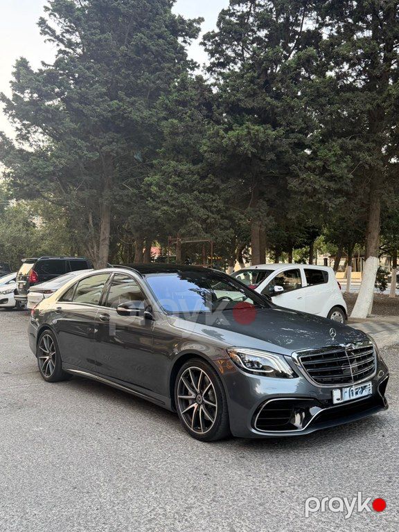 Mercedes S 450, 3.0 L, 2018 il, 175 000 km — Avtomobillər, Bakı (3)