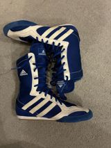 Боксерки Adidas Tygun 2 — профессиональная высокая обувь для бокса — Личные вещи