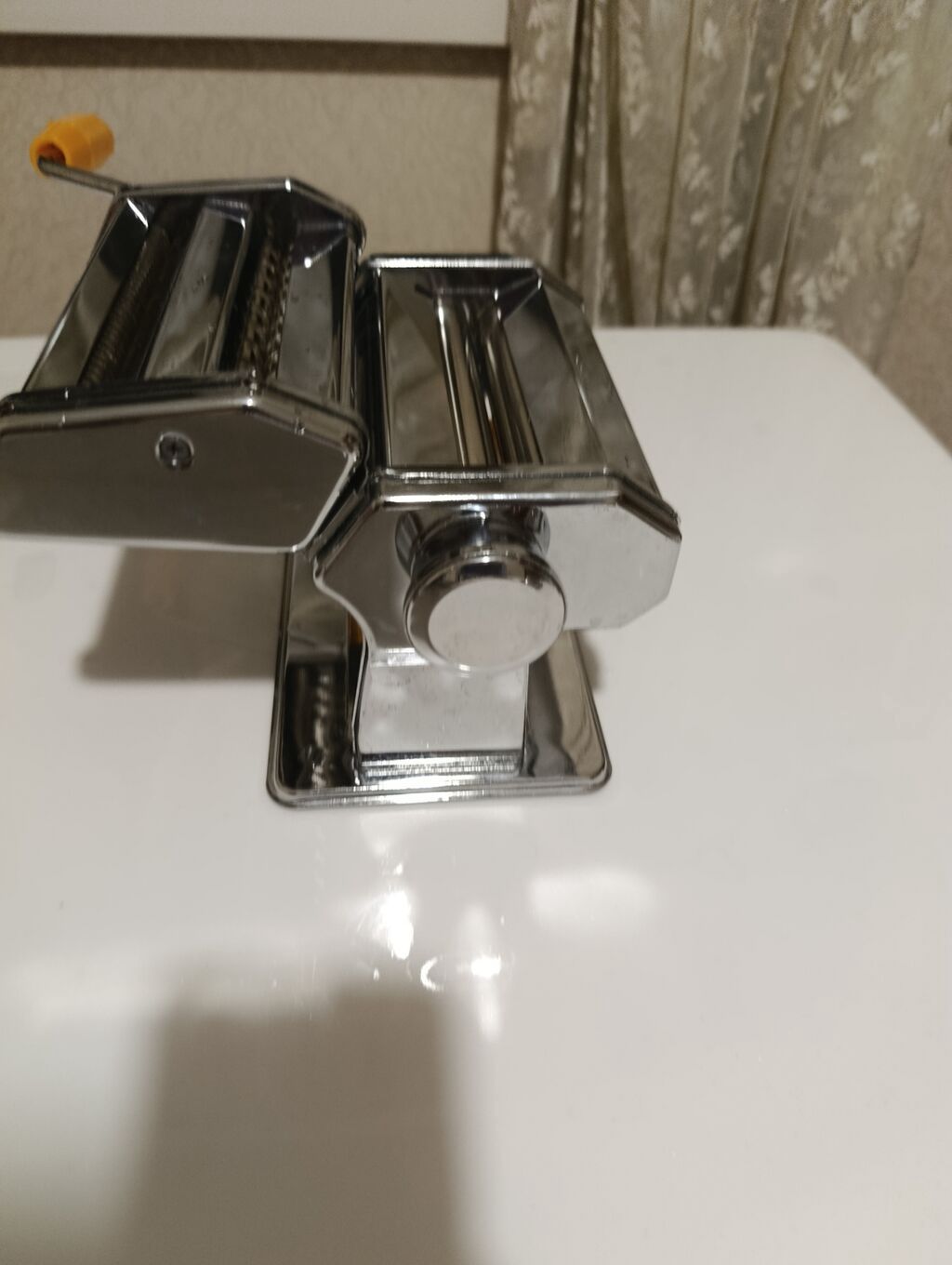 Əl ilə işləyən makaron/xəmir yayma aparatı - Material: parlaq xrom — Biznes və avadanlıq, Bakı (3)