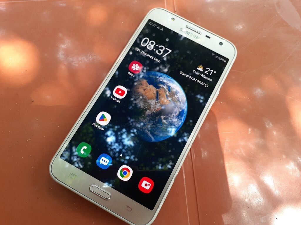 Samsung Galaxy J7 2018, 16 GB, rəng - Qızılı — Samsung, Gəncə