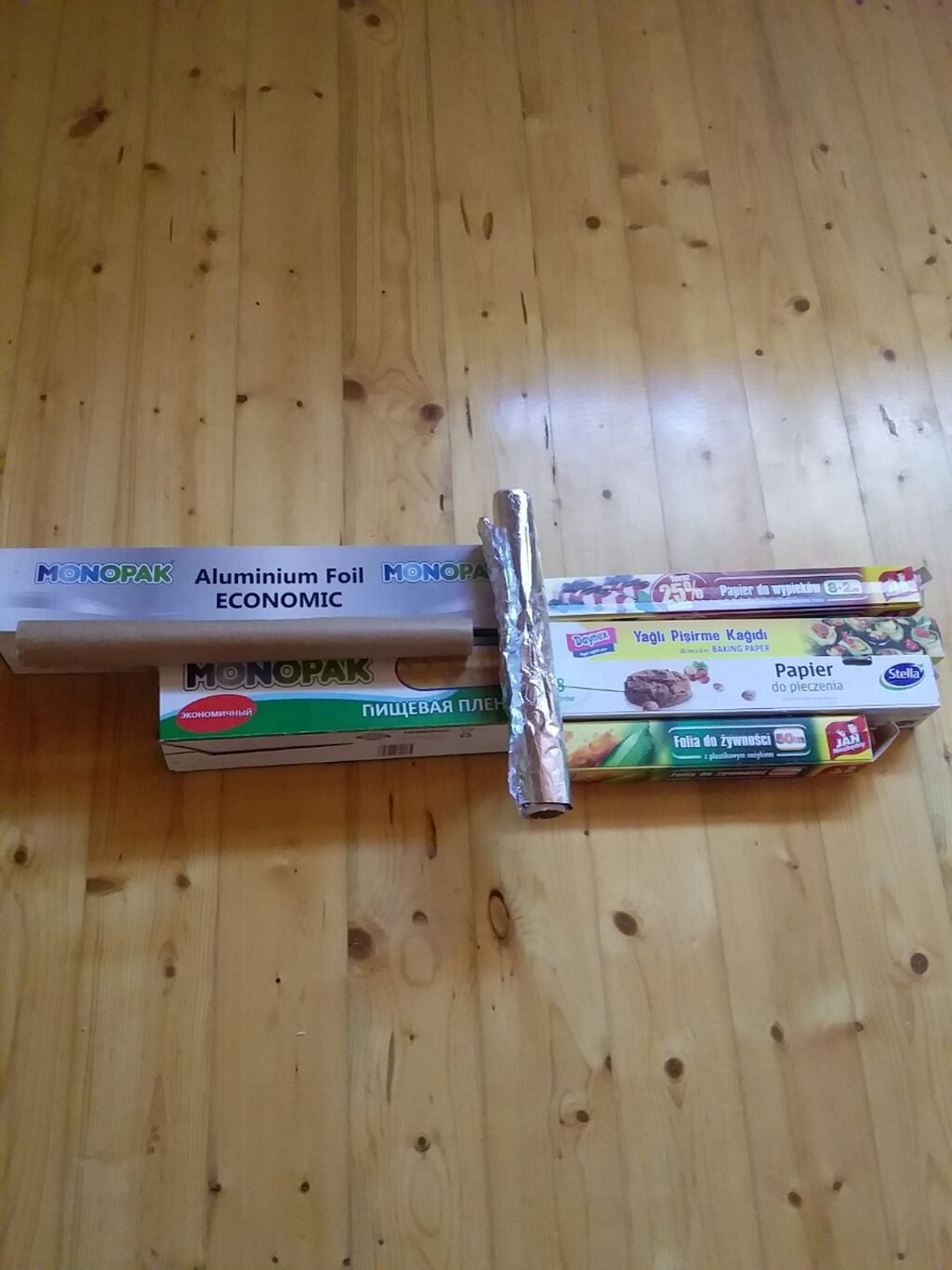 Mətbəx üçün paket: folqa, bişirmə kağızı və qida plyonkası dəsti 7 — Mallar, Digah (4)
