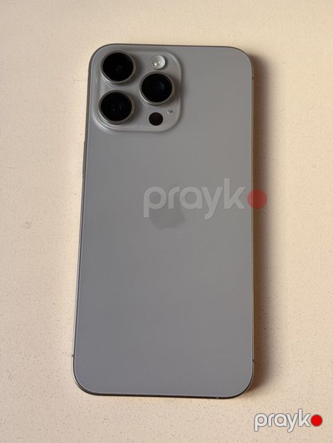 IPhone 15 Pro Max, 256 GB, Gümüşü, Face ID