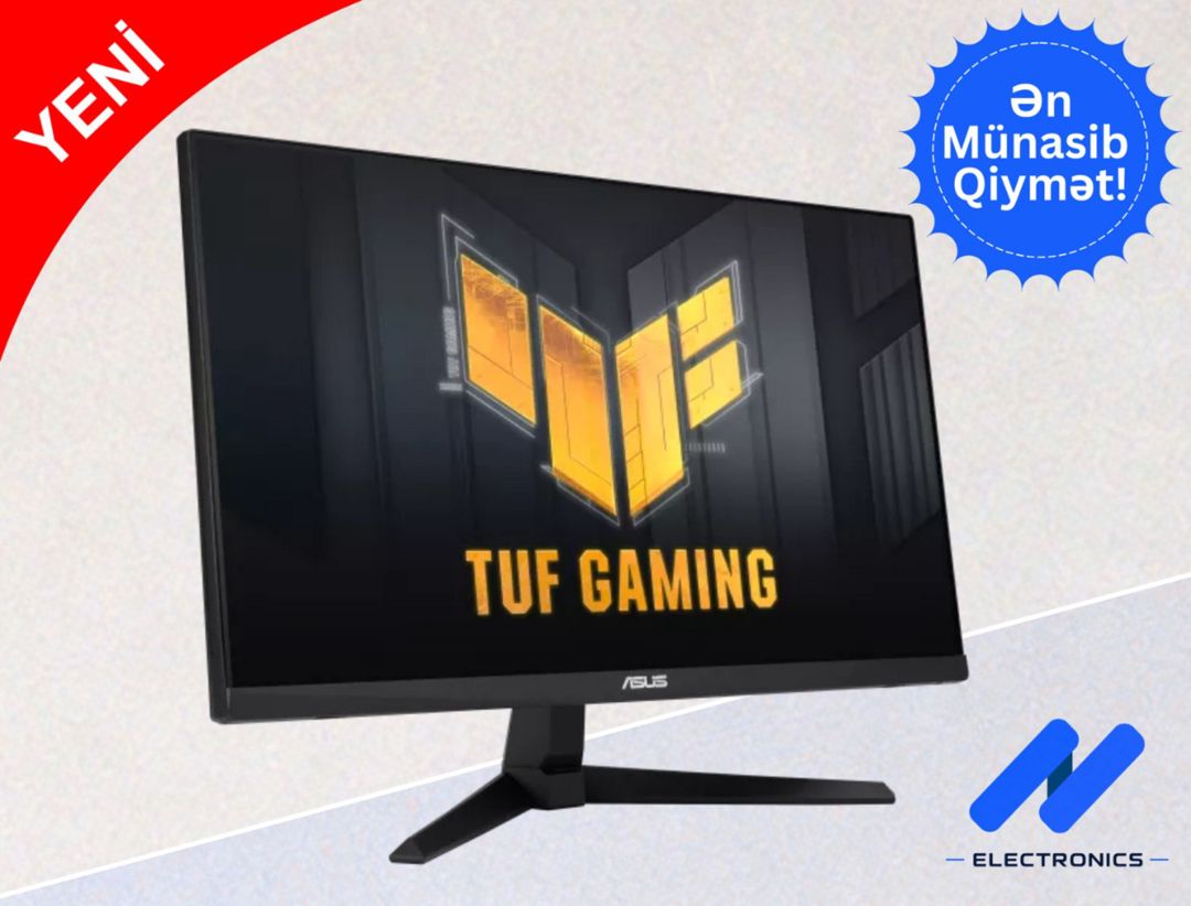 Monitor "ASUS TUF GAMING VG259Q3A 180HZ (speakers)" — Elektronika, Bakı (2)