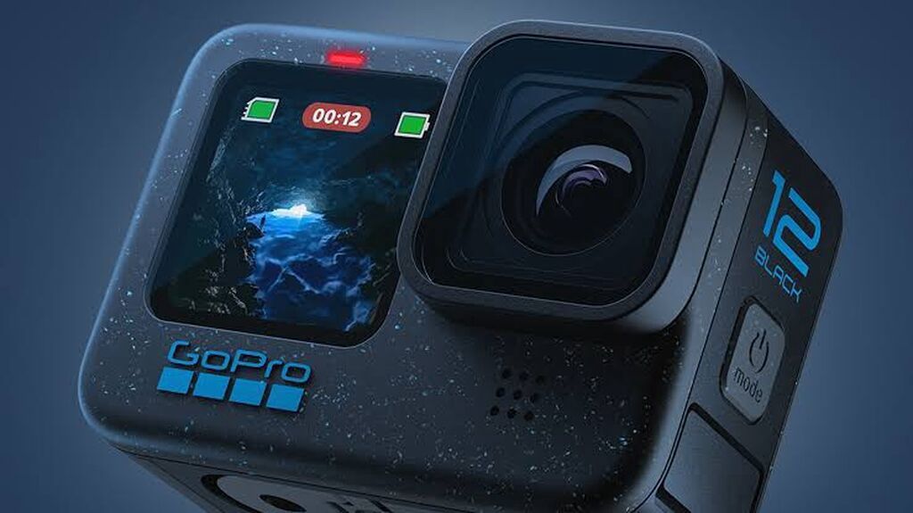 GoPro HERO12 Black action kamera - İki ekran: ön önizləmə ekranı və — Elektronika, Bakı