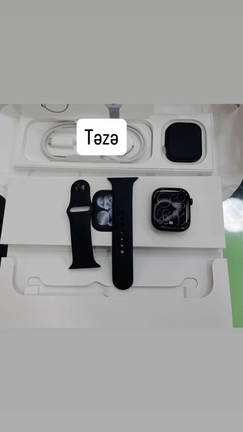 Apple Watch Series 10 Aluminum Jet Black 46mm