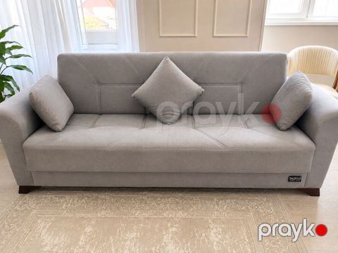 SALOĞLU markalı boz rəngli divan - Klassik-modern dizayn
