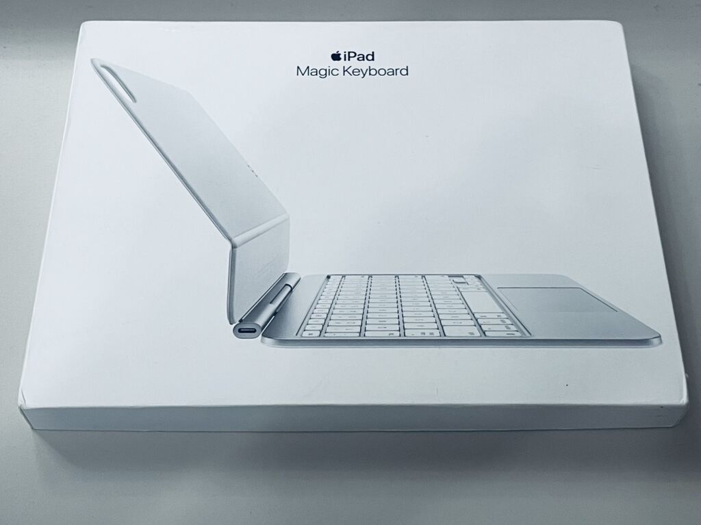 Məhsul: Apple iPad pro m4 m5 Magic Keyboard (ağ rəng) Təsvir: - iPad — Planshet aksesuarları, Bakı (6)
