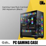 Gaming Case "Ruix Carnival 360 Aquarium (Black)" — Alfa Electronics — Electronics