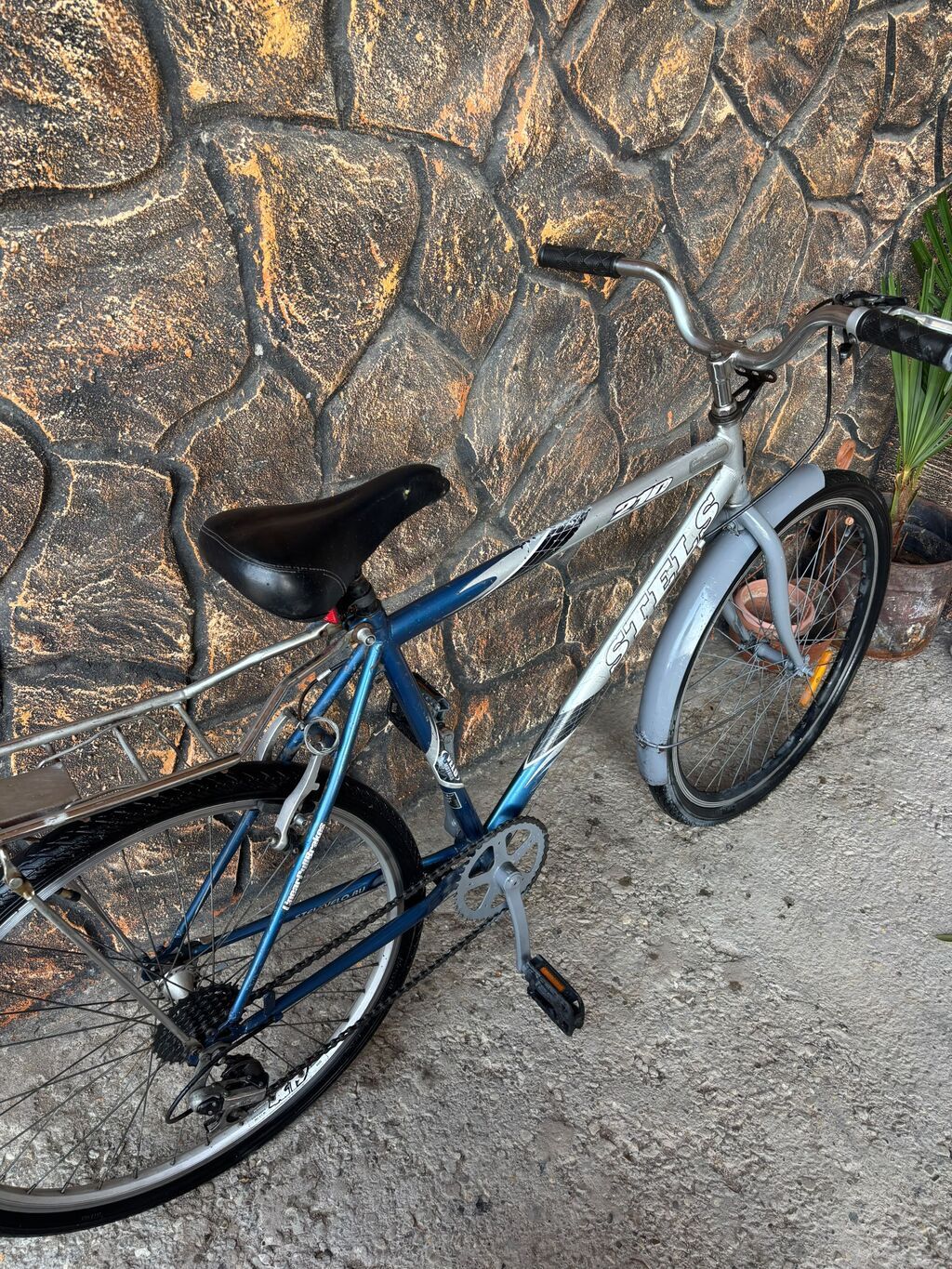 İşlənmiş Şəhər velosipedi Stels, 26", sürətlərin sayı: 1, Ünvandan götürmə — Velosipedlər, Saray (2)