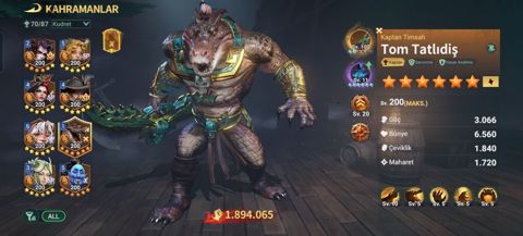 Sea of Conquest mobil oyun hesabı – Kaptan, 200 səviyyə — Oyun hesabları