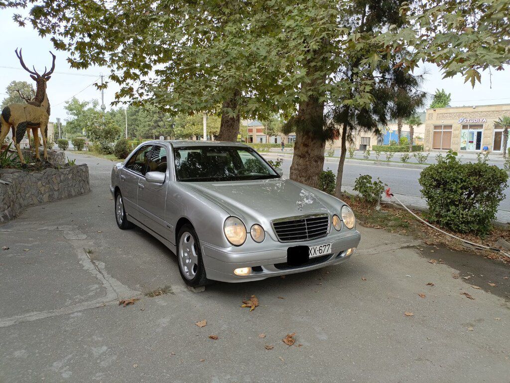 Mercedes E 200, 2.0 L, 2000 il, 330 000 km — Avtomobillər, Bərdə (2)