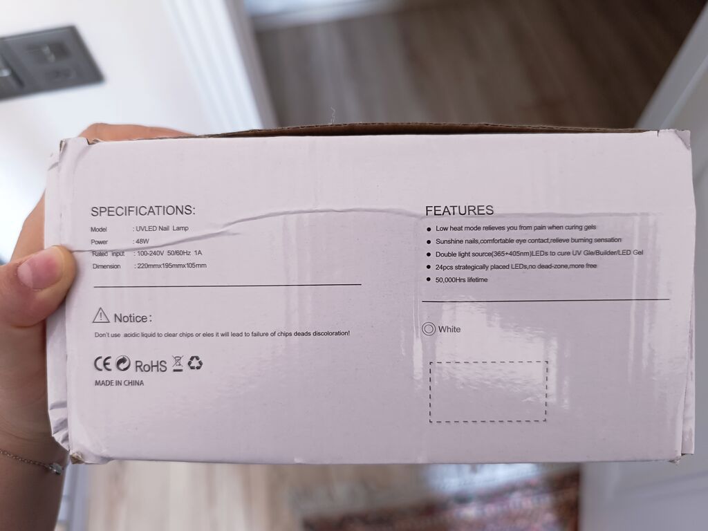 SUN5 UV/LED Dırnaq Lampası – 48W (səhfən iki dənə alınıb təzədir heç — Biznes və avadanlıq, Sumqayıt (4)