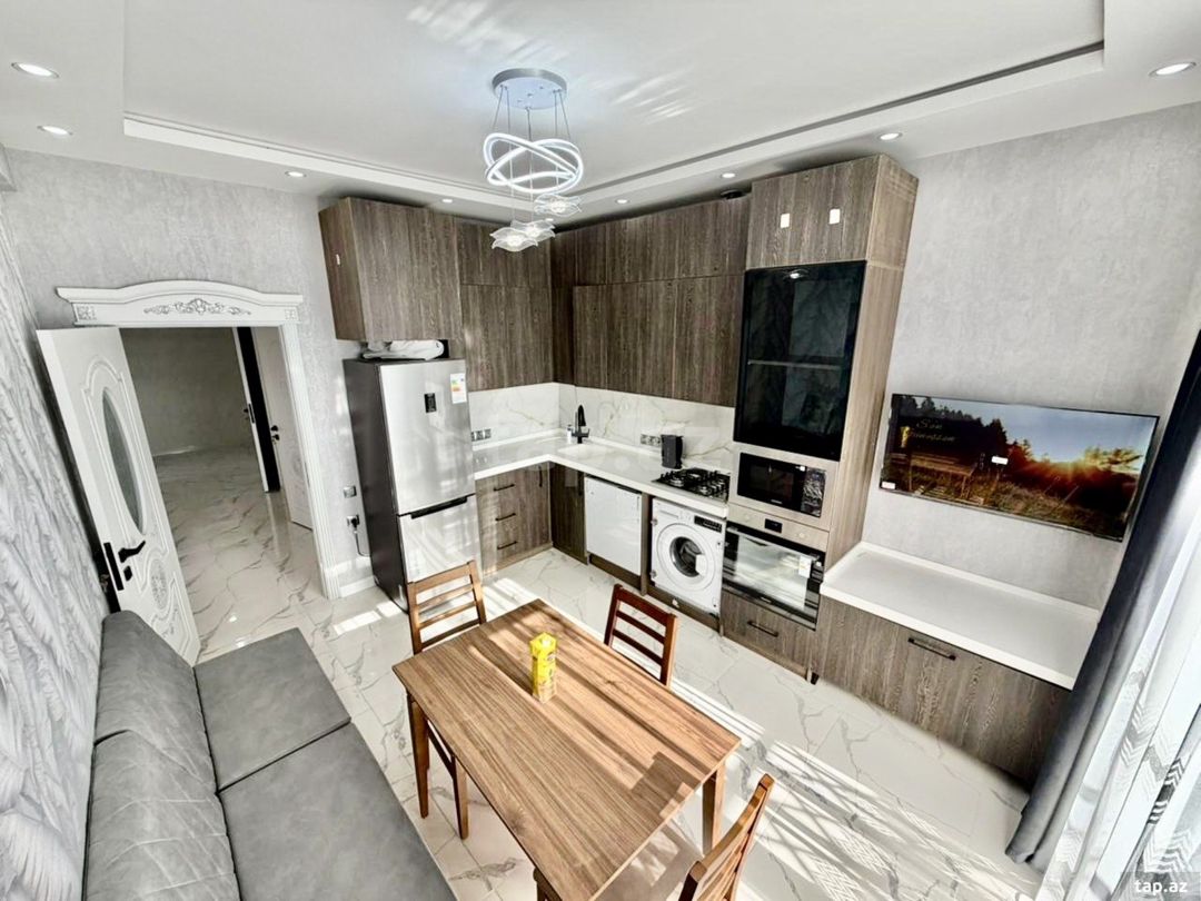 3-otaqlı yeni tikili, Qara Qarayev m., 116 m² — Daşınmaz əmlak, Bakı (3)
