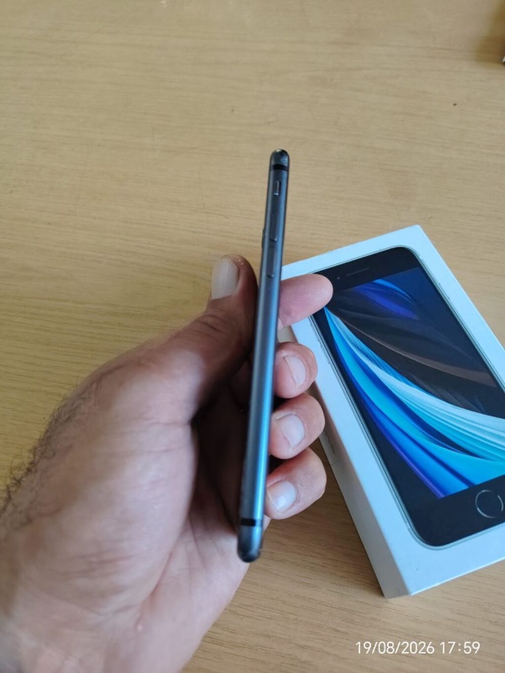 IPhone SE 2020, Qara, Barmaq izi — Apple iPhone, Bakı (5)